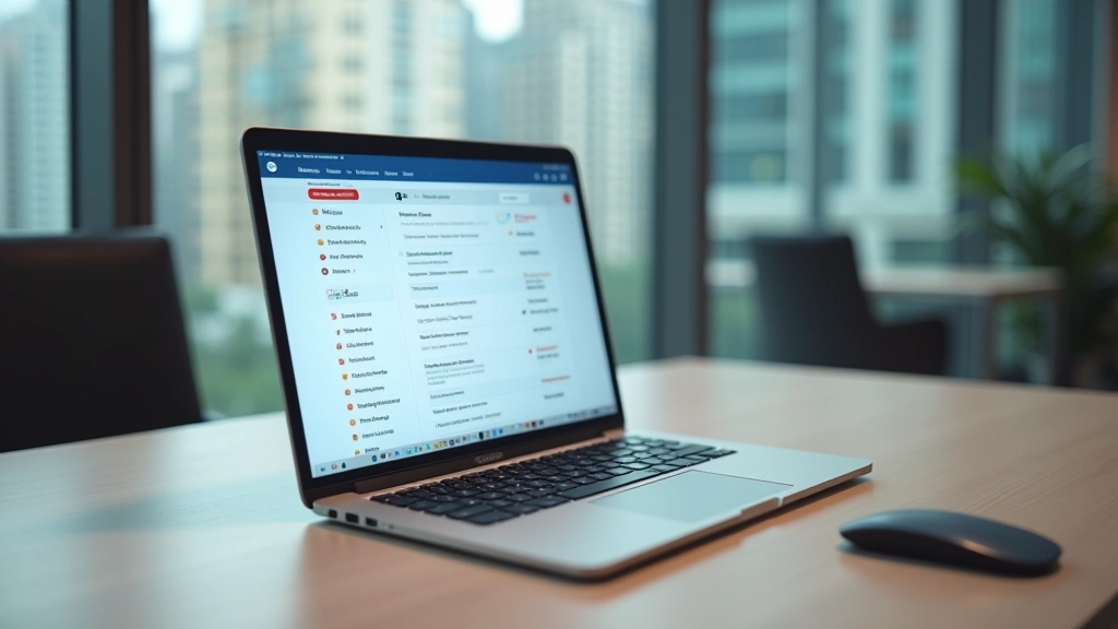Laptop screen showing various subscription services and billing notifications from different apps